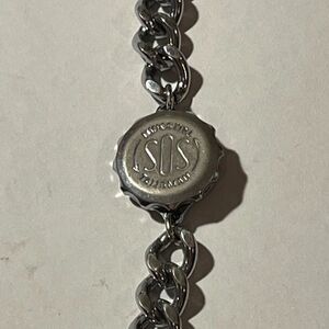 vintage SOS Talisman bracelet in Stainless Steel